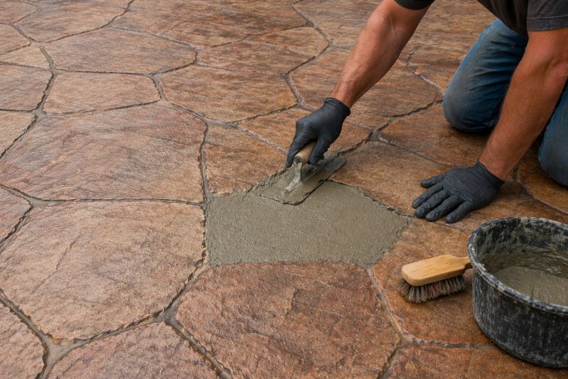 Decorative Concrete Repair in Winston Salem, NC