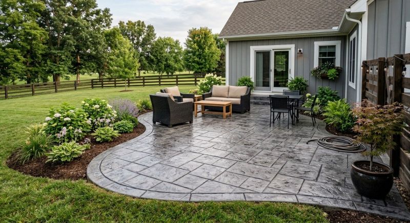 Patio Stamping in Corpus Christi, TX