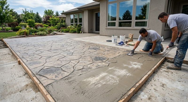 Stamped Concrete Service in Corpus Christi, TX