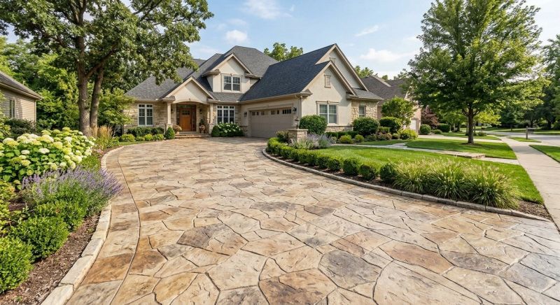 Concrete Overlay Installation in Fort Worth, TX