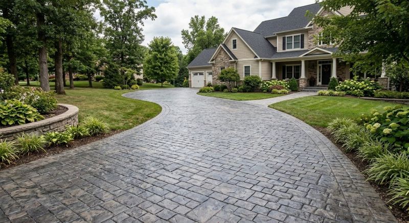Concrete Overlay Installation in Frisco, TX