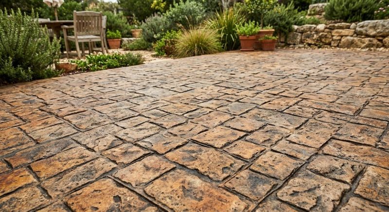 Concrete Patio Finishing in Fort Worth, TX