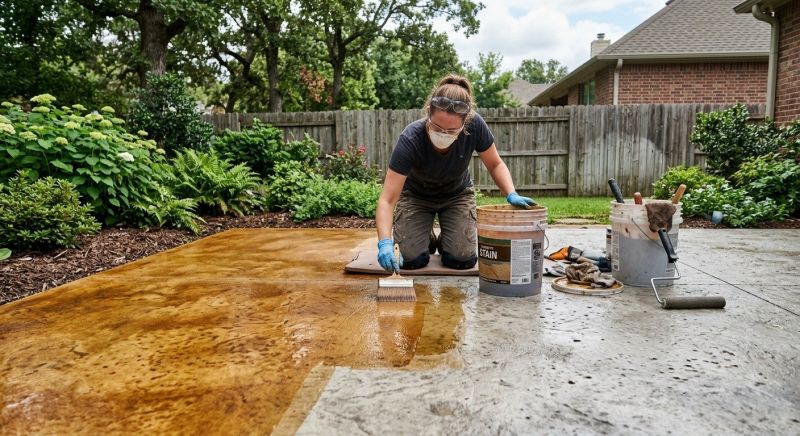 Concrete Refinishing in Dallas, TX