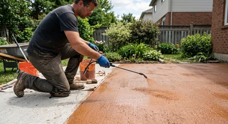 Concrete Tinting in Dallas, TX