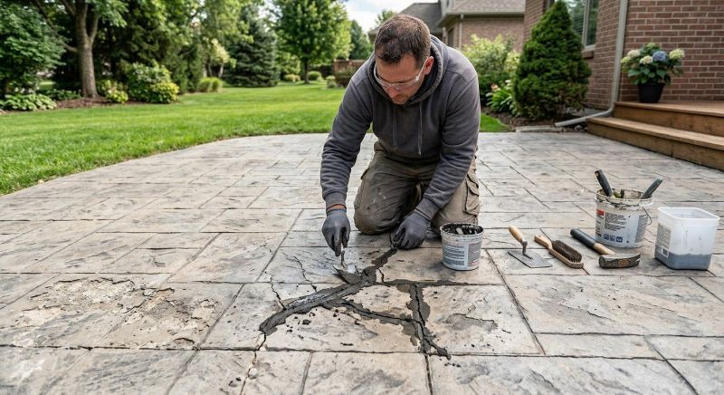 Decorative Concrete Repair in Dothan, AL