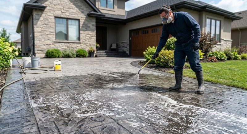 Driveway Acid Washing in Frisco, TX