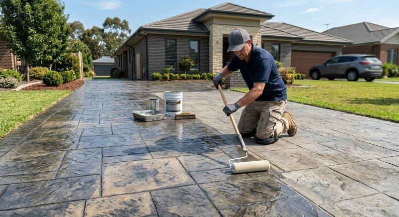 Driveway Overlaying in Frisco, TX