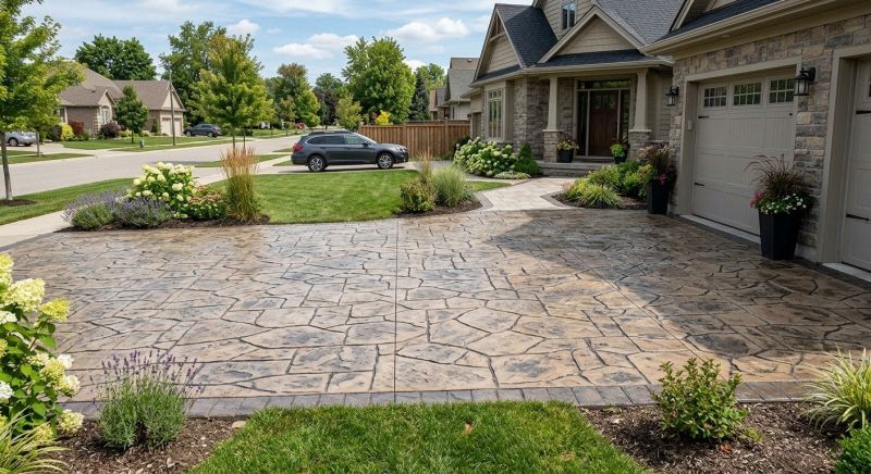 Driveway Stamping in Dallas, TX