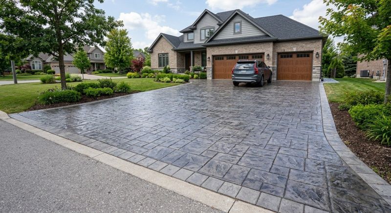 Driveway Stamping in Dallas, TX