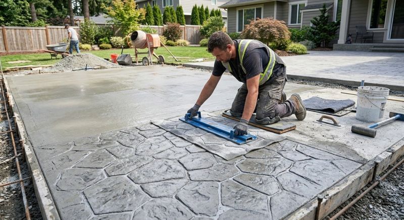 Garage Concrete Finishing in Fort Worth, TX