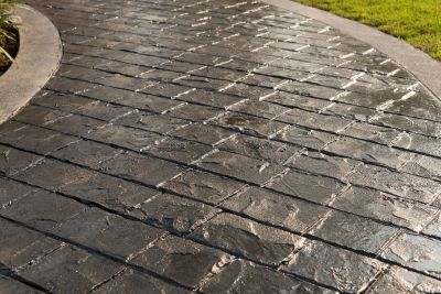 Stamped Cement Installation in Frisco, TX