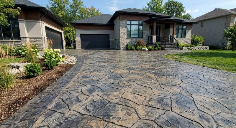 Stamped Concrete Service in Frisco, TX