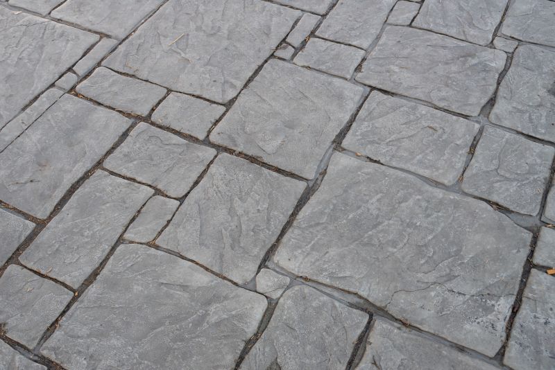 Textured Concrete Installation in Dallas, TX